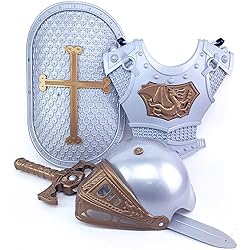 Medieval Knight in Shining Armor, Kids Crusader