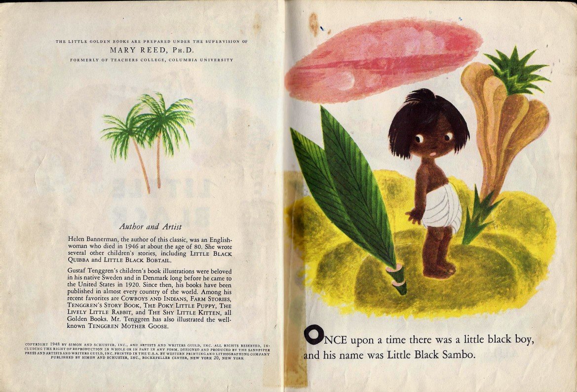 Little Black Sambo A Little Golden Book Helen Bannerman Gustaf Tenggren Amazon Com Books