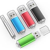 TOPESEL USB Flash Drive 5 Pack 64GB USB 2.0 Flash Drive Memory Stick USB Drive Jump Drive USB Storage Flash Drives Pen Drive 