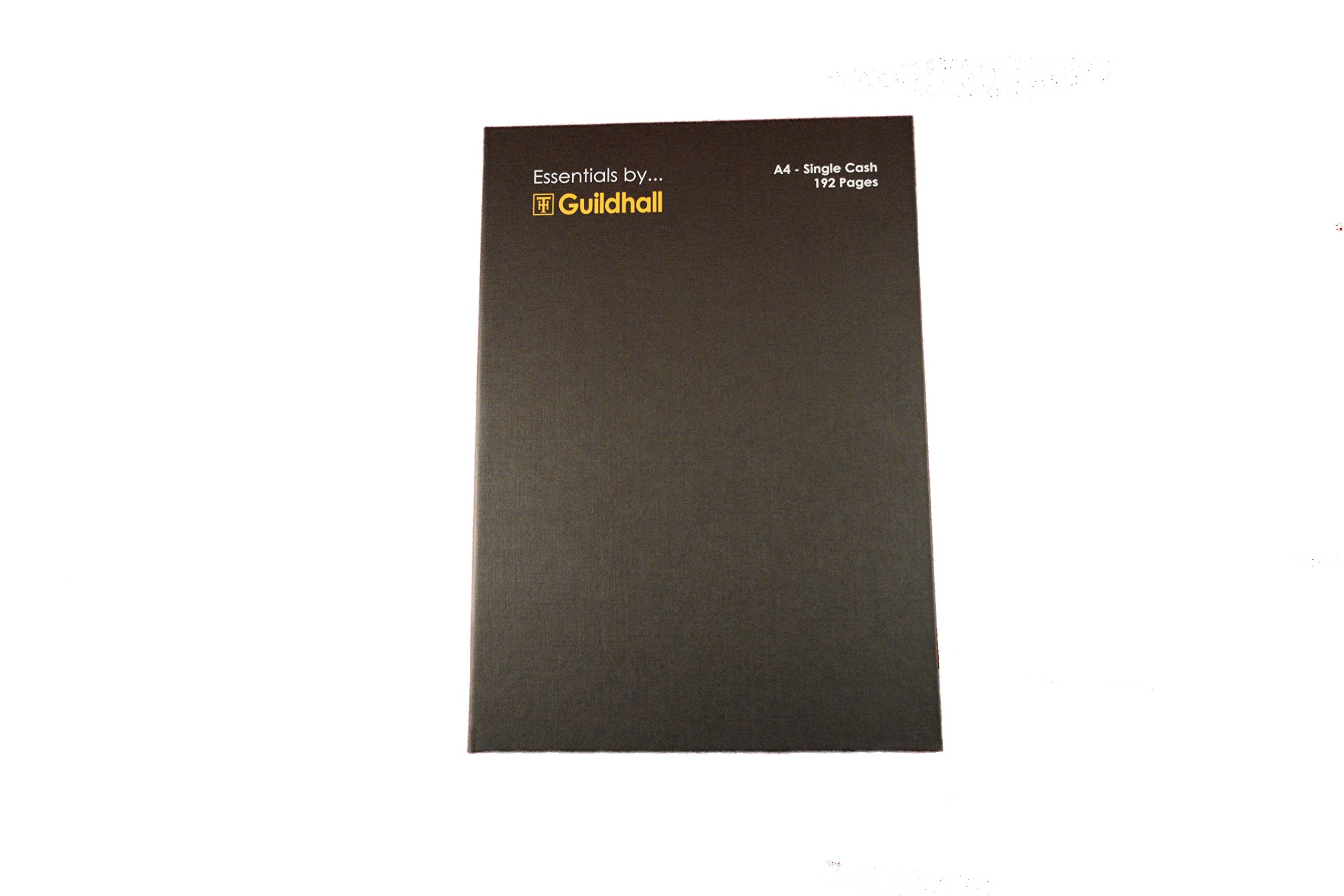 Exacompta - Ref GES6421Z - Guildhall - Essentials Single Cash Account Book, A4, 297 x 210mm, 192 Pages of 80gsm Pre-Printed Paper - Receipts, Expenses, Summaries