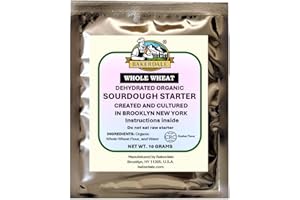 Bakerdale Dehydrated Organic Whole Wheat Sourdough Starter Culture