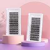 Ocean Pearl Cluster Lashes 72 Pcs DIY Lashes 10-16mm Soft Natural False view 2