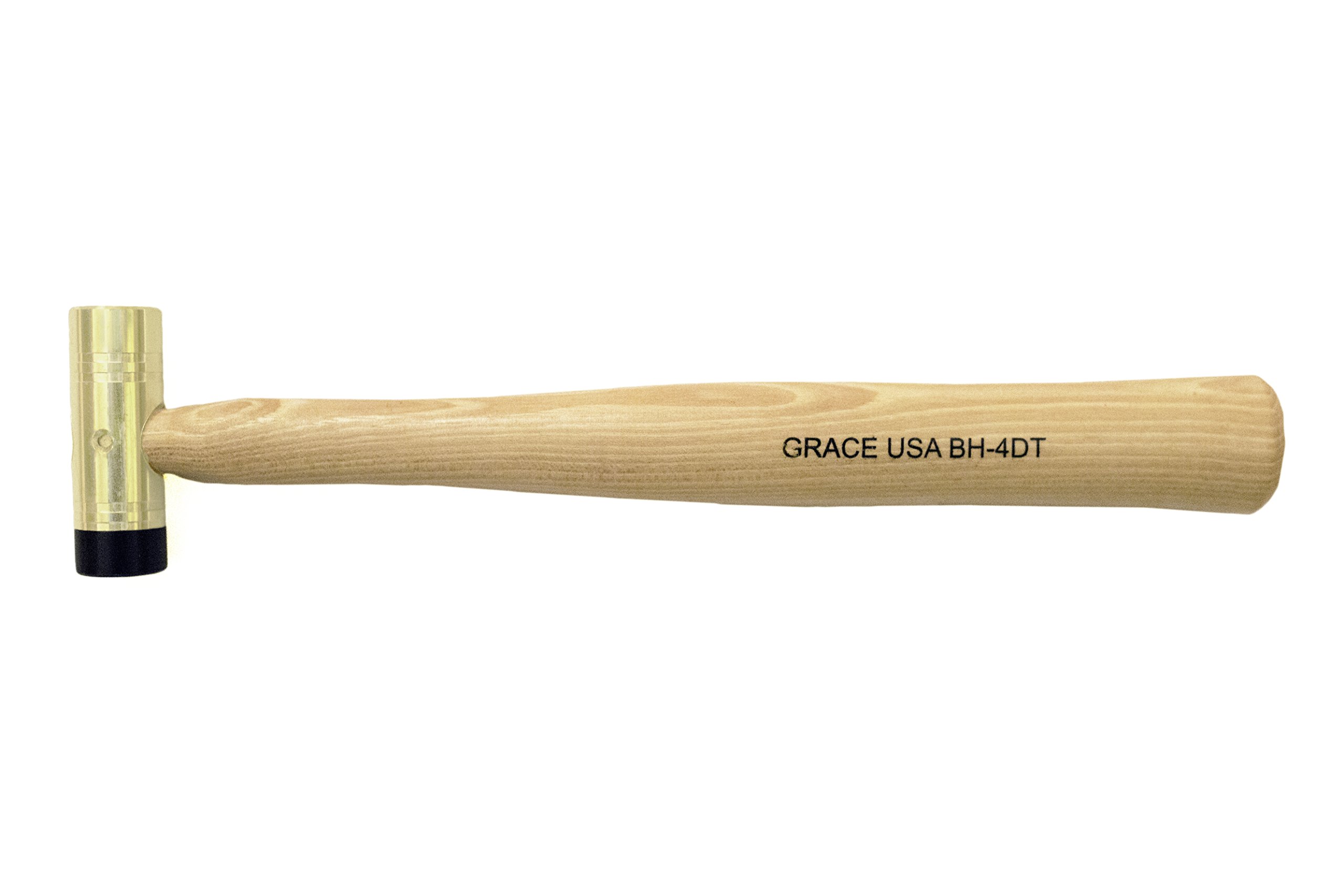 Grace USA 4 oz. Delrin Tipped Brass Hammer Gunsmithing Hammers