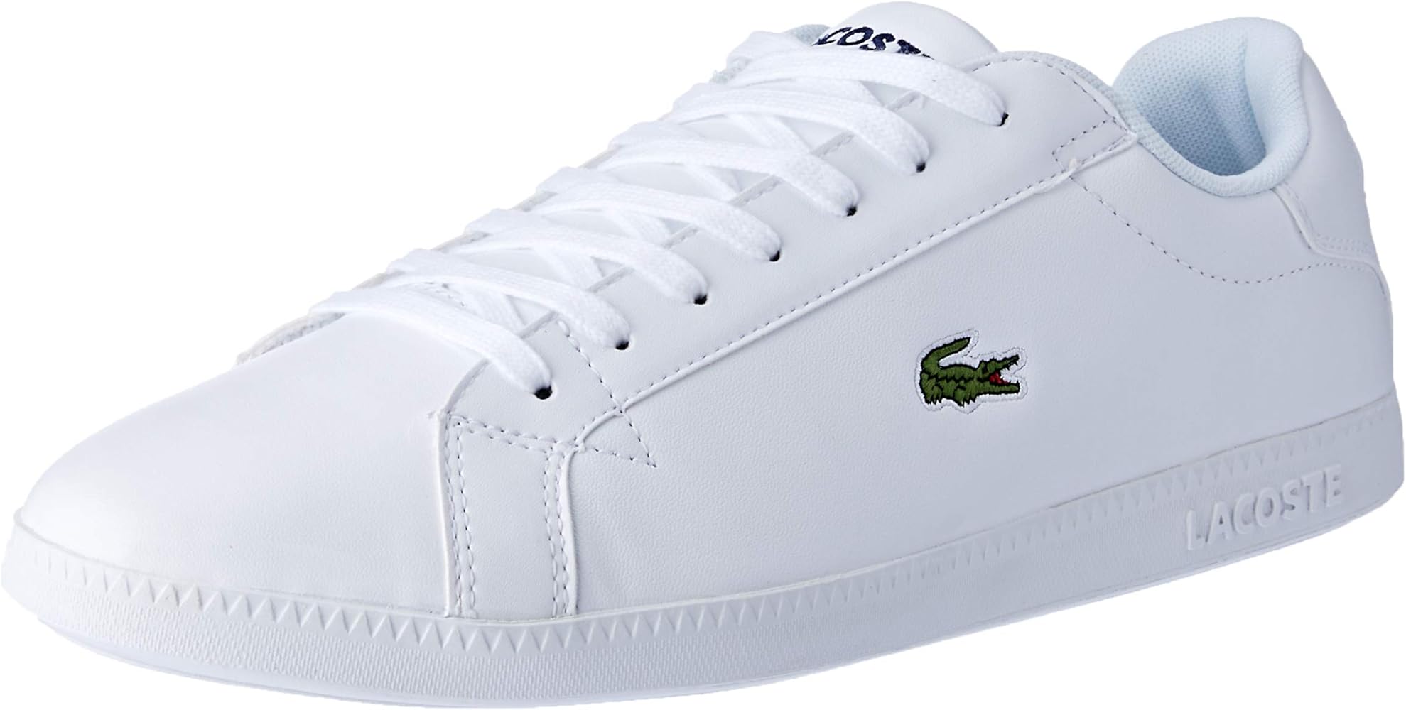 lacoste white leather