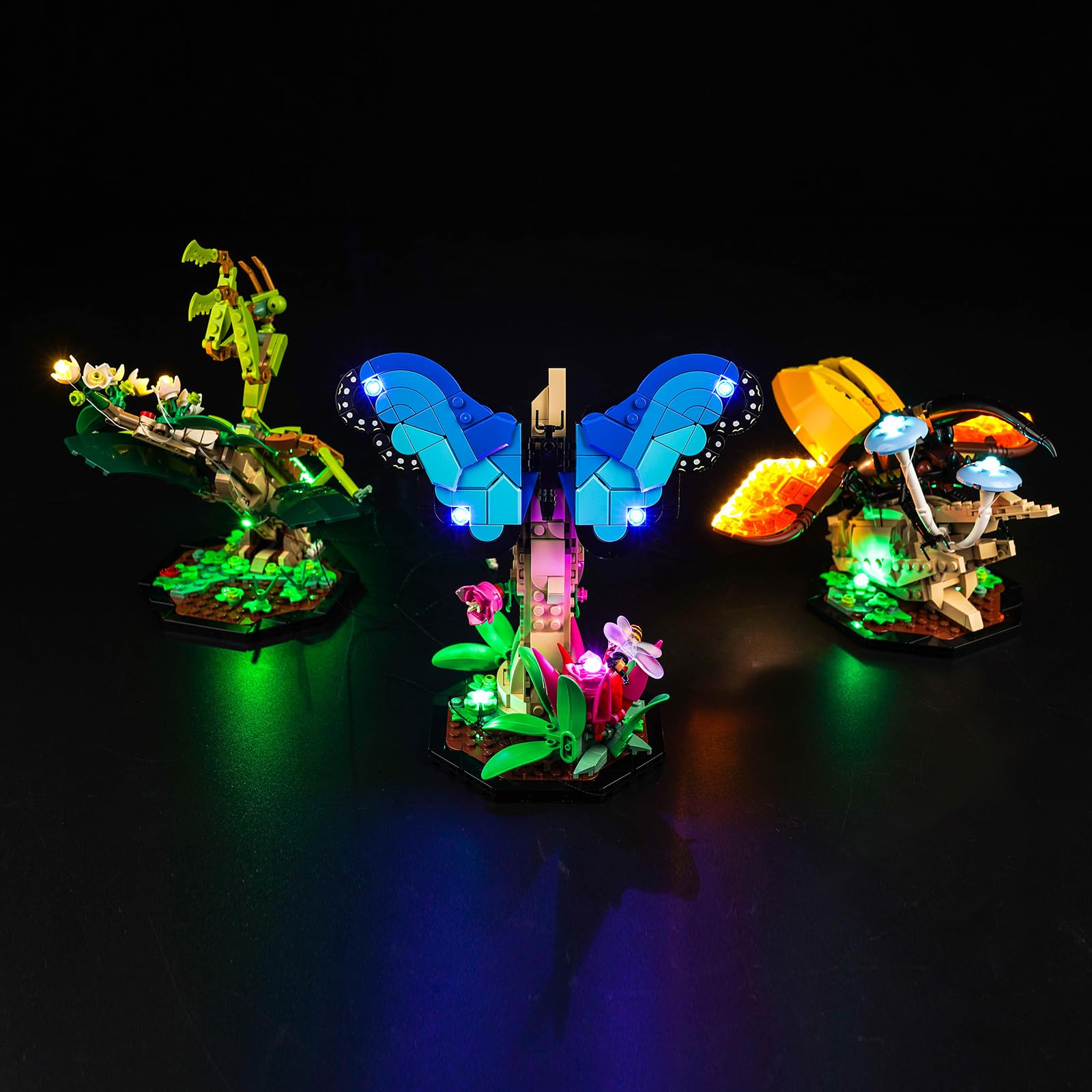 Led Light Kit for Lego Ideas The Insect Collection, Led Lighting Set for Lego 21342 Ideas The Insect Collection - Not Include Models, Just Light Kit — image 1