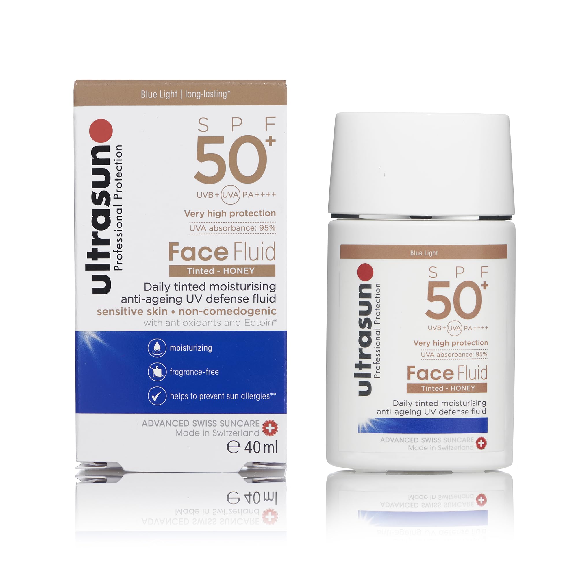 Ultrasun Face Fluid Tinted SPF50+ 40ml