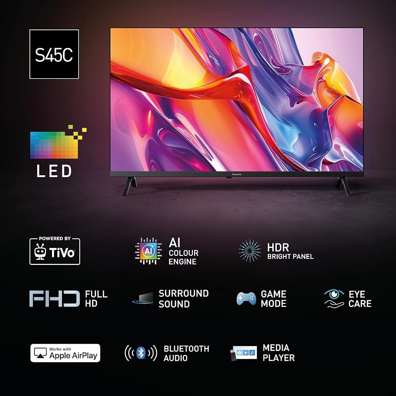 TB-40S45C, TV LED Full HD TiVo, Smart TV
