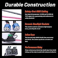 Primelux H4 Plug-and-Play Headlight Harness for LED
