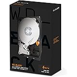Western Digital 6TB WD Black Performance Internal Hard Drive HDD - 7200 RPM, SATA 6 Gb/s, 256 MB Cache, 3.5" - WD6003FZBX