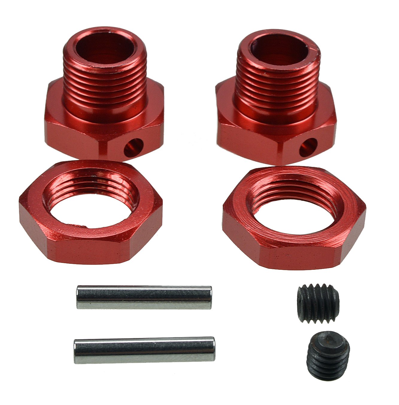 Carson 500205938 - Virus 4.0 Aluminium Wheel Attachment, 17 mm, Accessories