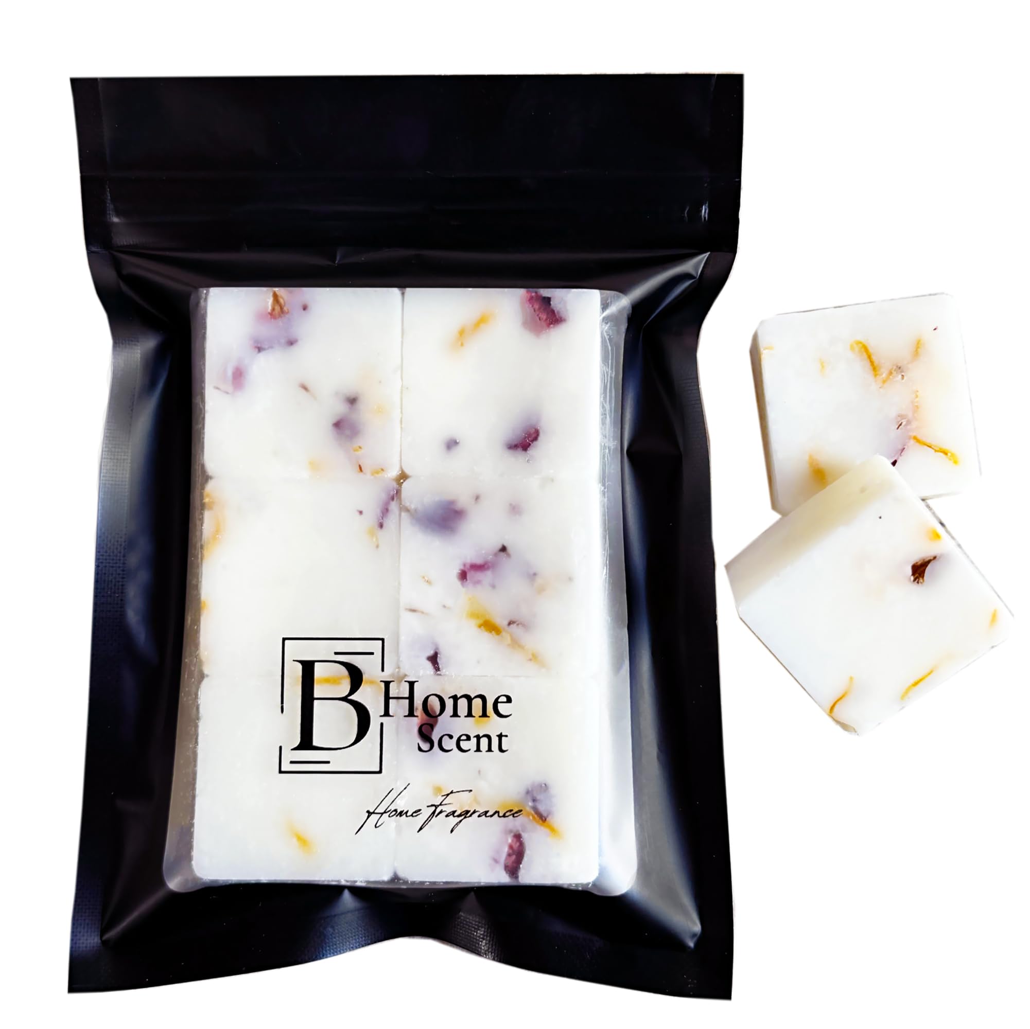 Fresh Linen Botanical Wax Melts - Strong Scented, Laundry Scented Wax Melts - Handmade in UK, Candle Alternative (Pack of 6 x 12g)