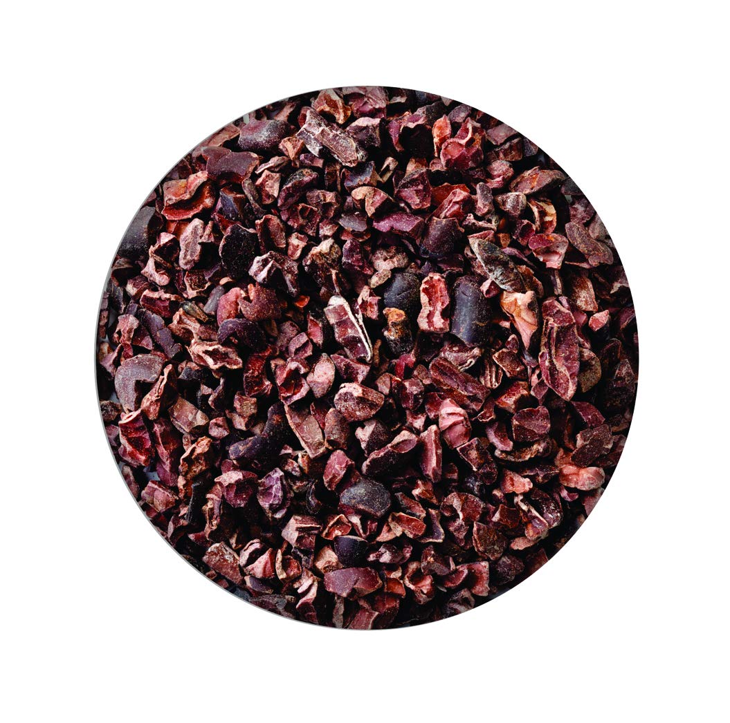 Earth Circle Organics Bulk Cacao Nibs - 33 lbs| Eco-Friendly Packaging | USDA & Vegan Certified, Gluten-Free - Unsweetened Premium Grade Superfood