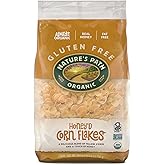 Nature's Path Organic Honey'D Corn Flakes Cereal, 26.4 oz (Pack of 6) | Gluten-Free crisp non-GMO corn flakes sweetened with honey, no artificial flavors or colors