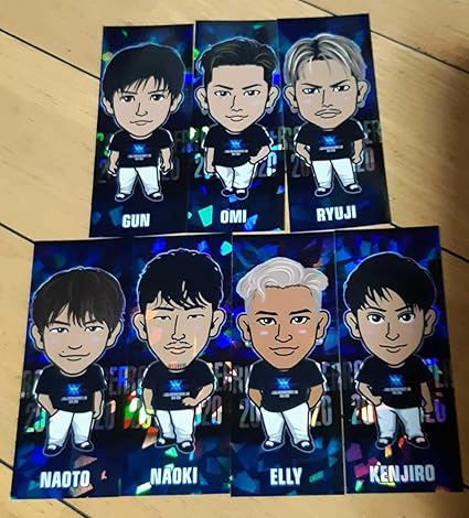 Amazon Co Jp 三代目jsoulbrothers 三代目jsb ステッカー 千社札 岩田剛典 登坂広臣 今市隆二 Naoto 小林直己 Elly 山下健二郎 ホビー