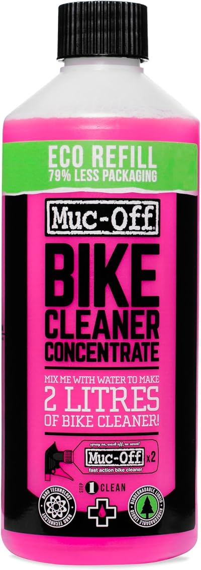 Muc-Off Bike Cleaner Concentrate Nano Tech 500ml Ready-to-Use Biodegradable