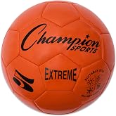 Champion Sports Extreme Series Soccer Ball &ndash; Sizes 3, 4, 5, Soft Touch, All Weather, High Air Retention, Youth &amp; Adult League Balls for Training, Games, Outdoor &amp; Indoor Play, Multiple Colors