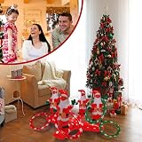 MORAINJAY Inflatable Nutcracker Ring Toss Game Kids Adults Christmas Party Toy view 4