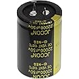 2 Pieces 50V 22000uF 35x50 35x50mm 2 Pin Solder Snap-in Terminal Electrolytic Capacitor