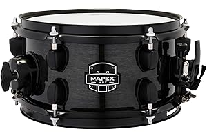 Mapex MPX Maple/Poplar Side Snare Drum - 5.5 x 10-inch - Black with Black Hardware