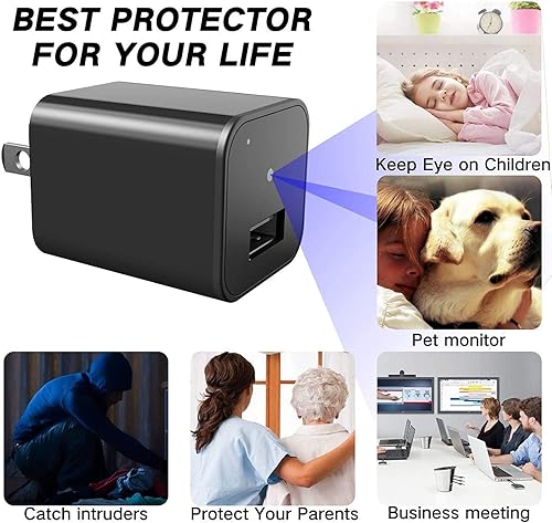 Hinne Spy Camera, Hidden Camera with HD1080P, Spy Camera Hidden