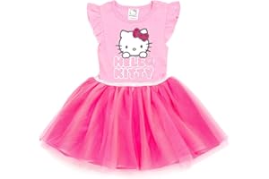 Hello Kitty July 4th Girls Tulle Tutu Dress Toddler to Big Kid Sizes (2T - 14-16)