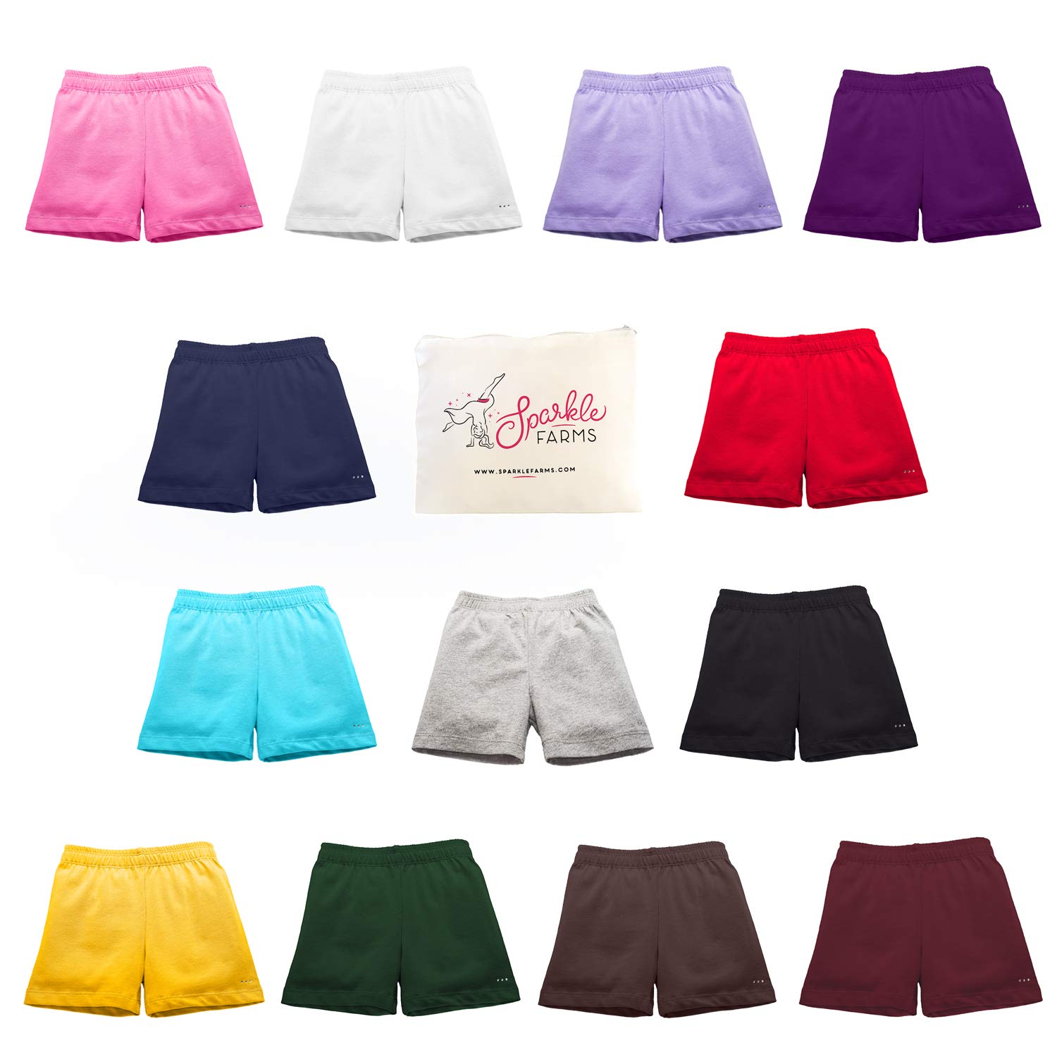 Buy Choose 3 Pack Girls Under Dress Bike Shorts for School Uniforms