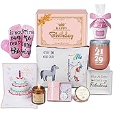 50th Birthday Gifts for Women, 50 and Fabulous Birthday Box for Her Mom Sister Wife Best Friend Aunt, Great Gifts for 50 Year Old Woman