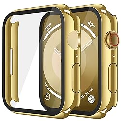 Misxi 2 Pack Tempered Glass Case Compatible for