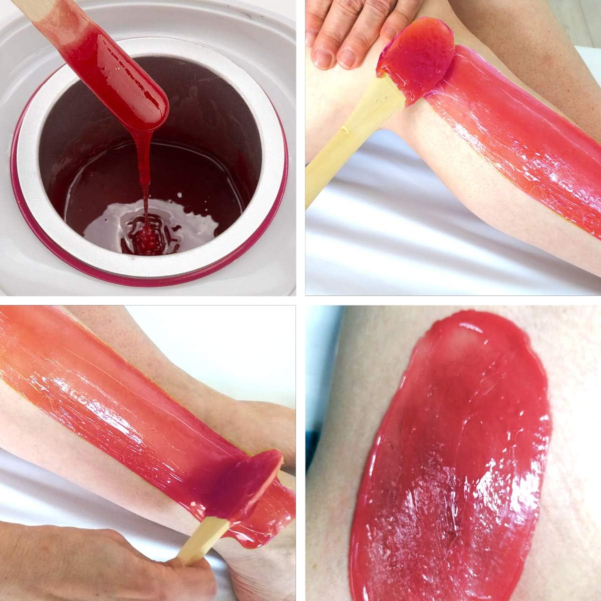 Milano City Wax 1000g, Full Body Premium Wax, Hair Removal Wax, Professional Wax Beads, Gentle Hot Wax, Face Wax, Bikini Wax - Image 5