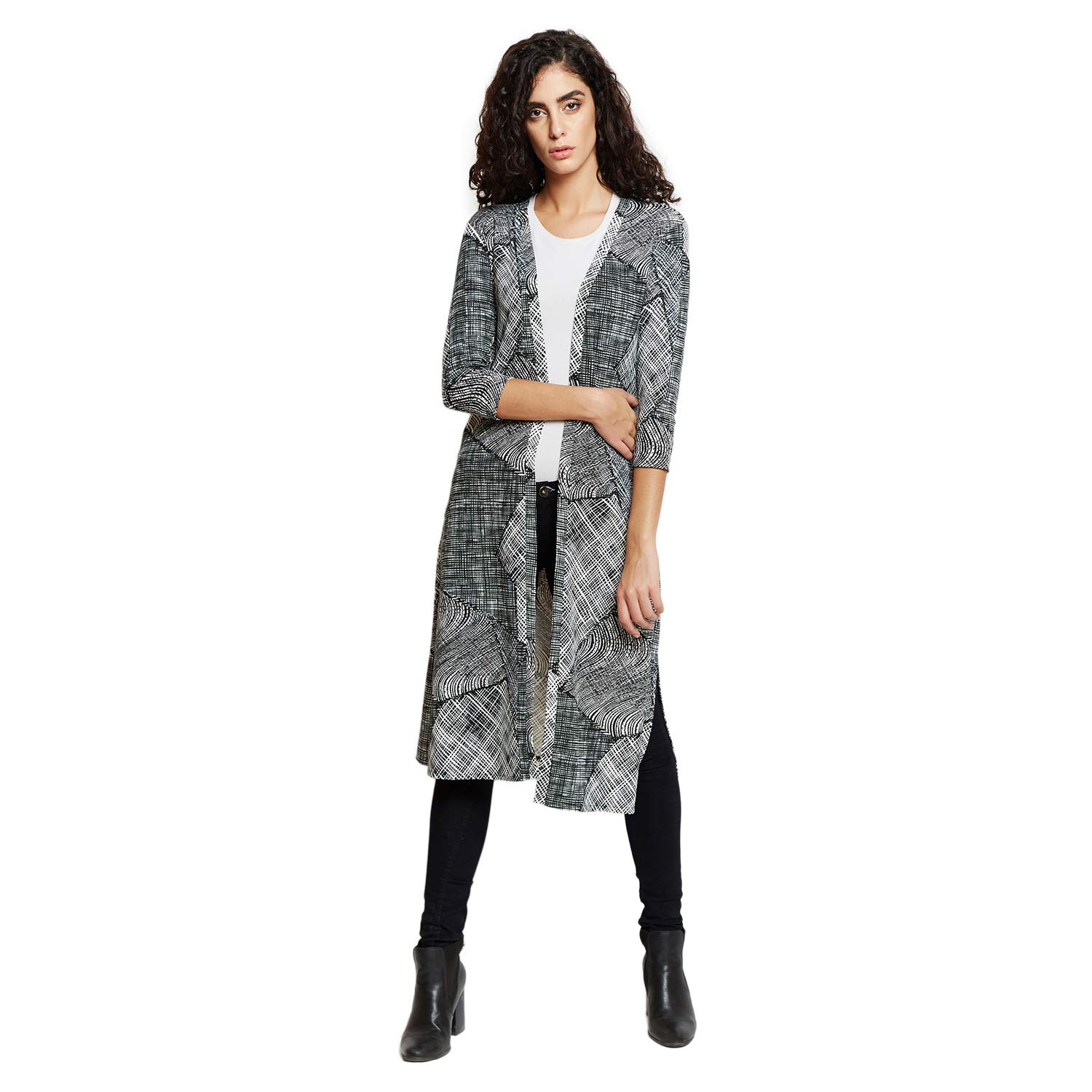 long frock with long shrug