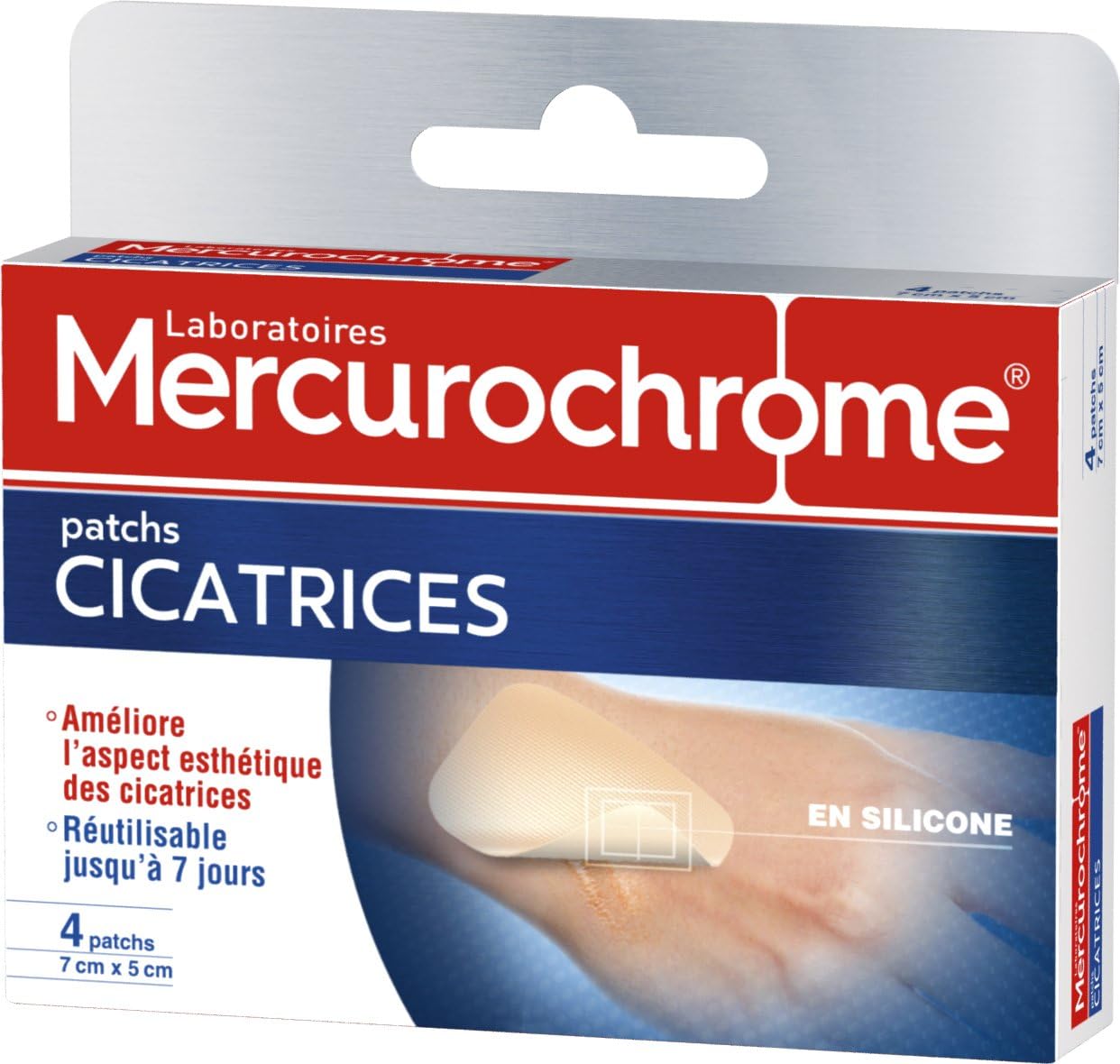 Mercurochrome Scars Patches in Silicone 4 Patches