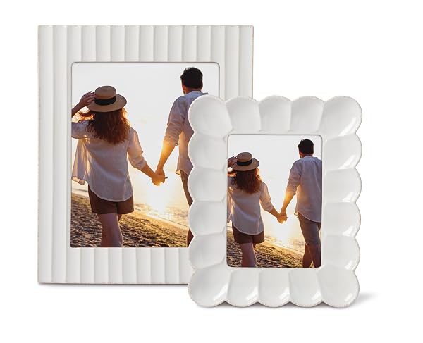 LENOX 895082 FRENCH PERLE SCALLOP 5X7 FRAME