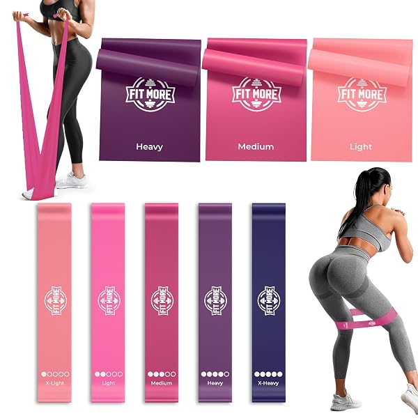RESISTANCE BANDS FOR WOMEN WITH FREE GUIDED WORKOUT...
