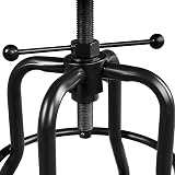 Yaheetech Industrial Bar Stool Rustic Adjustable Height 54.5-71.5 cm view 7