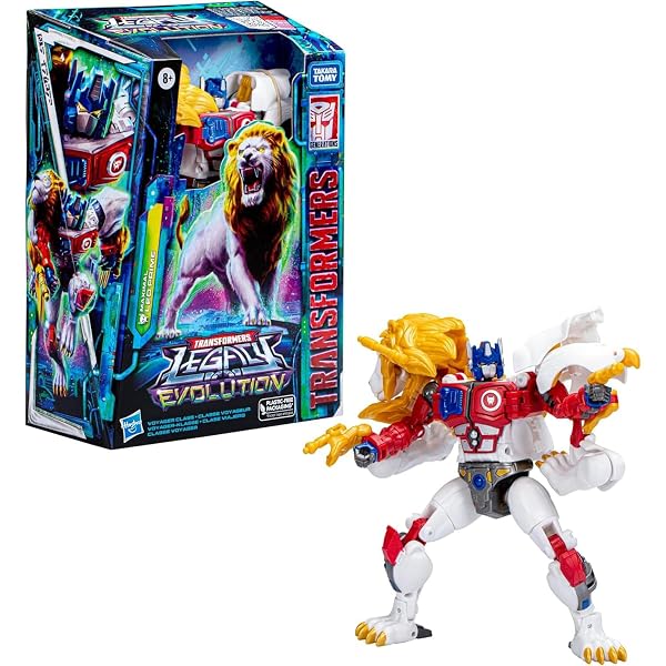 TRANSFORMERS TOYS LEGACY EVOLUTION VOYAGER MAXIMAL LEO PRIME TOY, 7-INCH, ACTION FIGURE FOR BOYS AND GIRLS AGES 8 AND UP