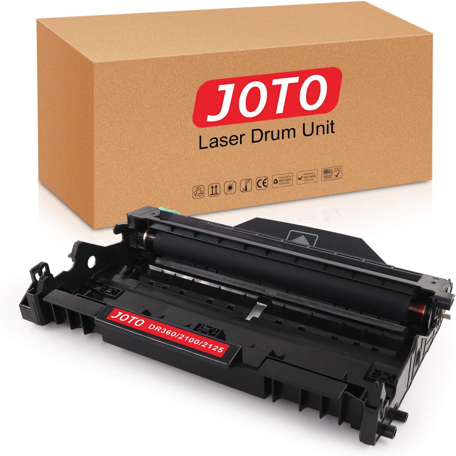 JOTO Compatible Drum Unit Replacement for Brother DR360 DR 360 DR-360 MFC-7840W HL-2170W HL-2140 DCP-7040 MFC-7340 MFC-7440N MFC-7345N DCP-7030 MFC-7450 MFC-7320 HL-2150N (Black, 1 Pack, High Yield)