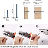 Amerdeco 10 Pack Matte Black 5 Inch Cabinet Pulls Stainless Steel Handles view 7