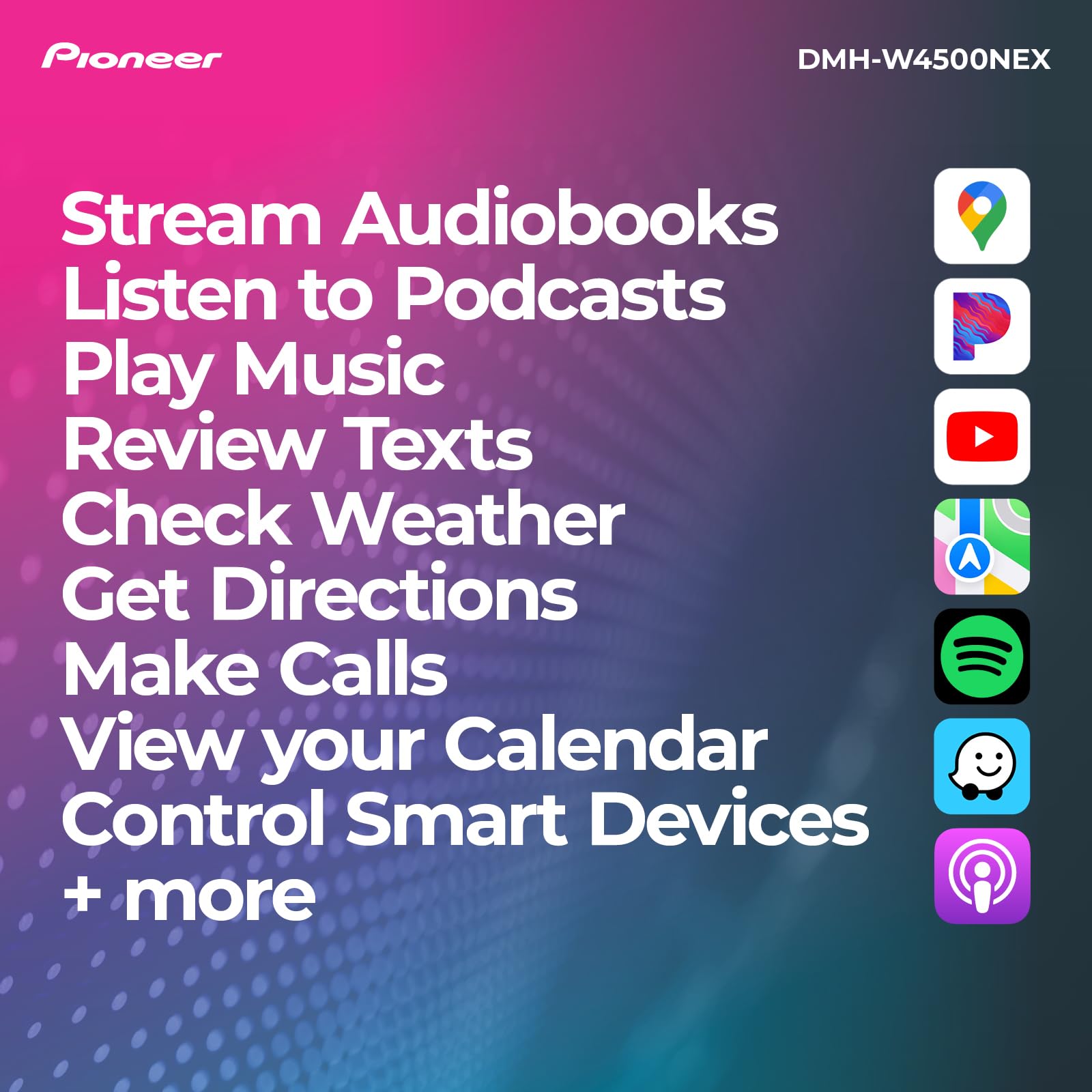 Pioneer AVH-W4500NEX 7