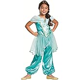 Disney Princess Jasmine Classic Girls' Costume, Teal