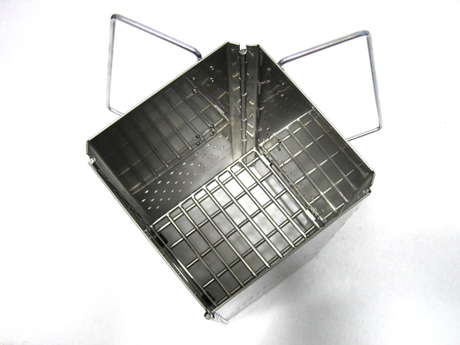 New Folding Charcoal Starter Stainless Steel Outdoor BBQ Grill Chimney Starter : Garden & Outdoor