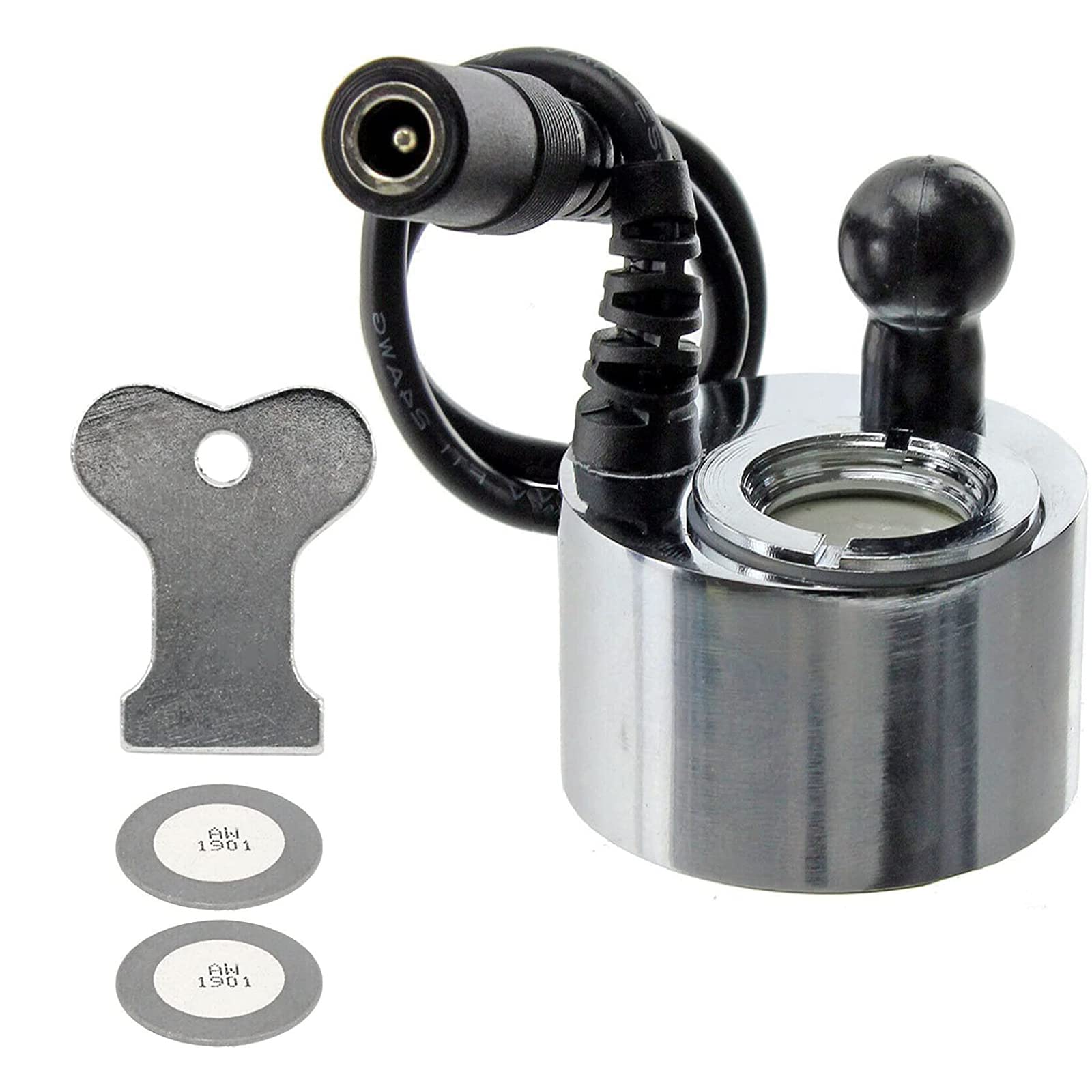 Offfay Transducer Compatible with Dimplex Opti-Myst, RM-1220 Electric Wall Fire Replacement for M-011B M011B Heater, Dimplex Transducer for Optimyst Fire, 2 Transducer Discs and One Removel Tool