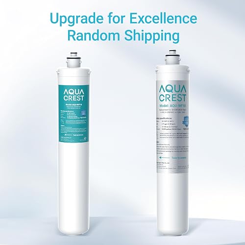 AQUA CREST 5 Years Capacity -Inline Water Filter for Refrigerator wi