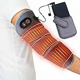 Zeencare Arm, Elbow, Knee Heating Pad with Battery Pack, 39x3.5in Extra Long Multipurpose Heating Brace, 3 Heat Settings Cordless Heated Wrap