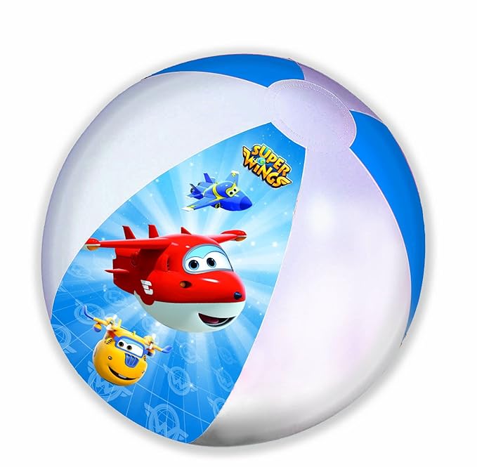 GIM 872 - 85130 - Balón de Playa Hinchable - Super Wings, 45 cm ...