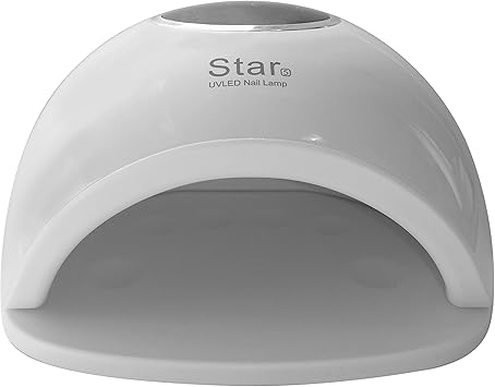 Star5 Lampe Uv Led 48w Sèche Ongles Professionnel Pour Séchage Faux Ongles Et Vernis Semi Permanent Avec Minuterie De 10s à 99s Capteur De