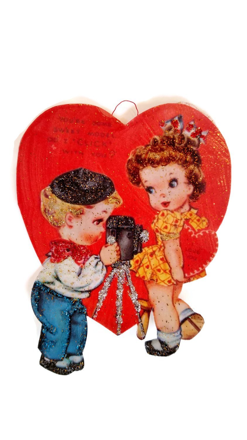 valentines day retro