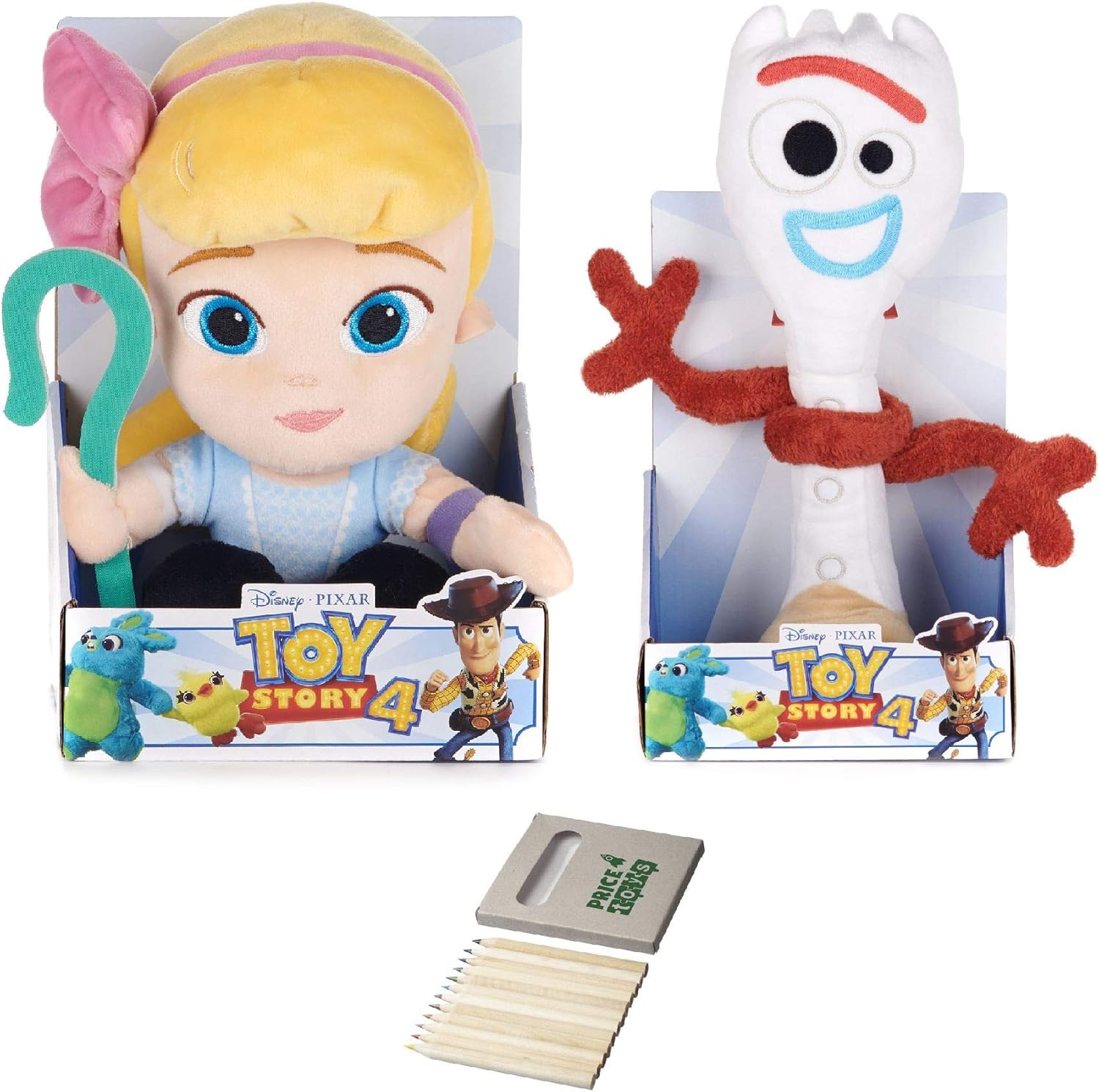 Precio Juguetes Toy Story 4 Suave del Juguete Colección Disney Pixar - Bo Peep y Forky (Bo Peep / Forky): Amazon.es: Juguetes y juegos