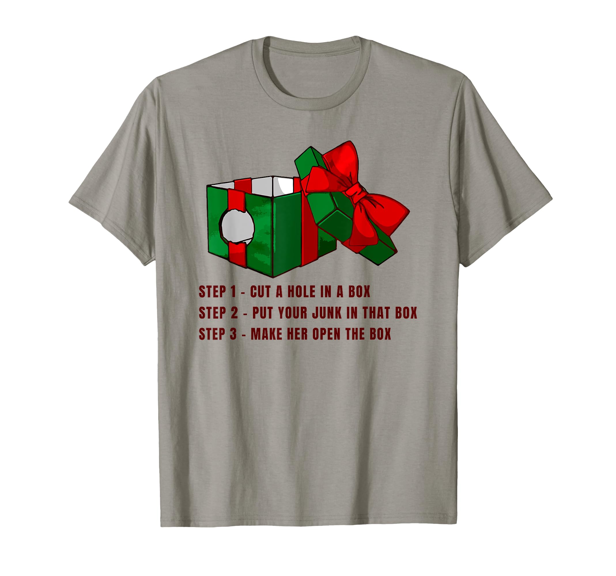 Photo 1 of ** WHITE ** Funny Christmas, D*** IN A BOX Unisex for Men, Women T-Shirt M