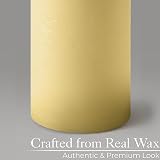 CHRISTOW Flameless LED Candles Set of 3 Real Wax Flickering Flame view 5
