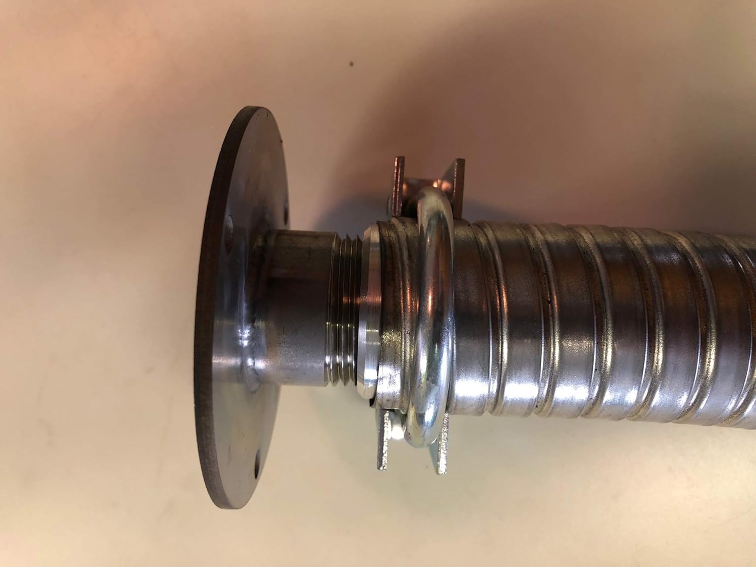 GenExhaust for Champion Generator 3Hole Round 72 Cover Plate 11/2